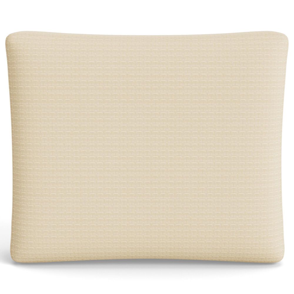 Ann Gish Pavilion 25" x 30" Box Pillow in Champagne, , large