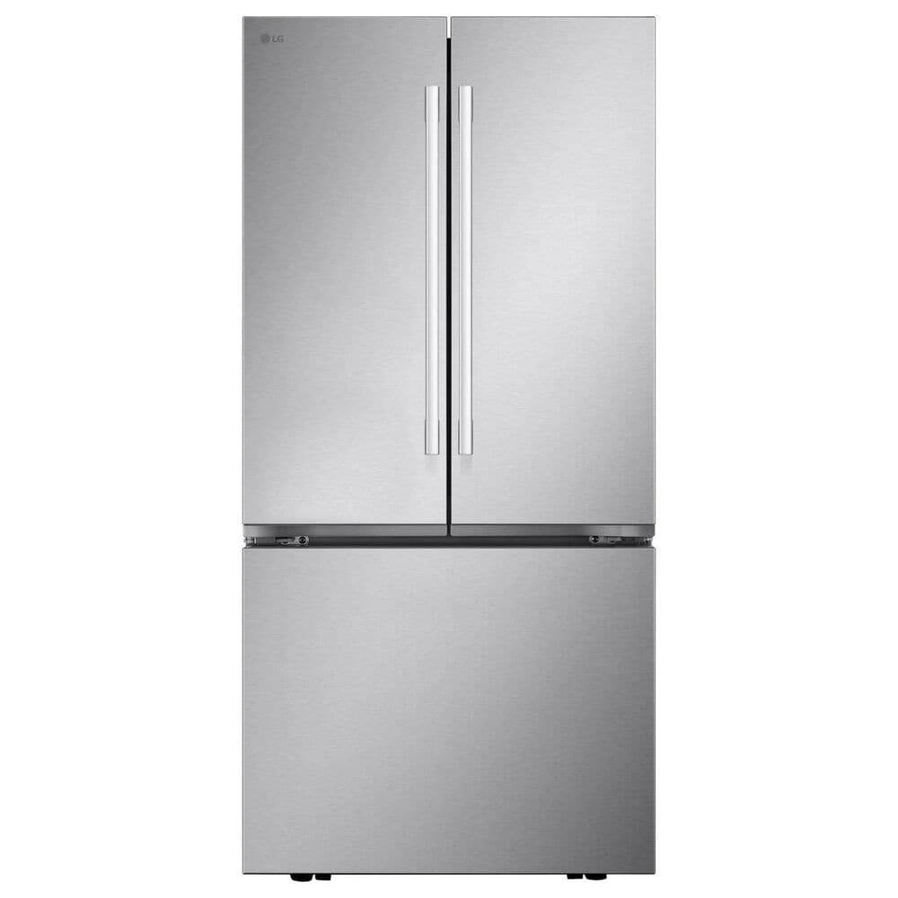 LG 25.1 Cu. Ft. 3-Door French Door Refrigerator in Stainless Steel, , large