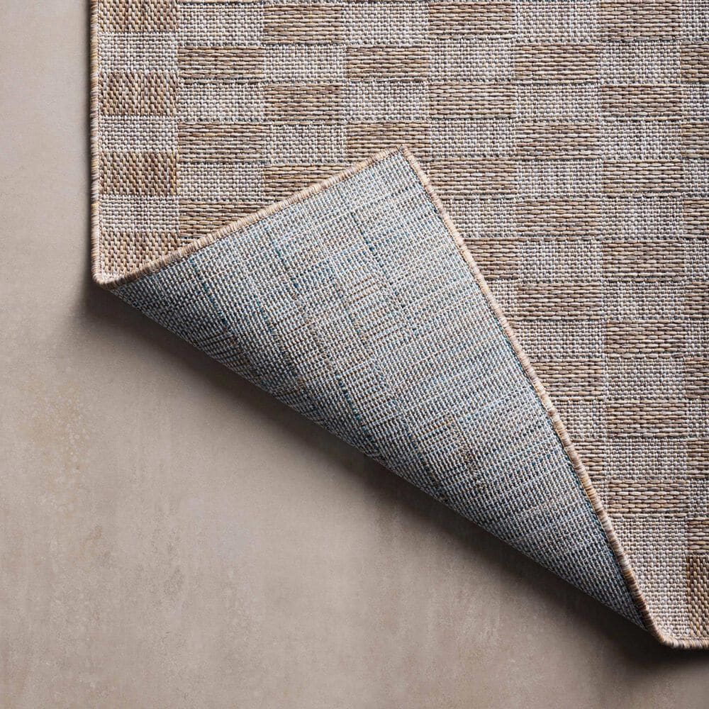 Amber Lewis x Loloi Topanga 7&#39;10&quot; x 10&#39; Natural and Dove Indoor/Outdoor Area Rug, , large