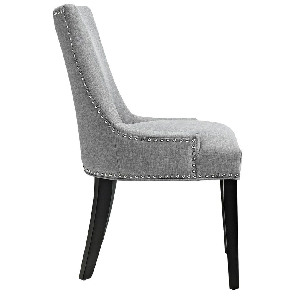 Modway Marquis Fabric Dining Chair in Light Gray NFM(00)