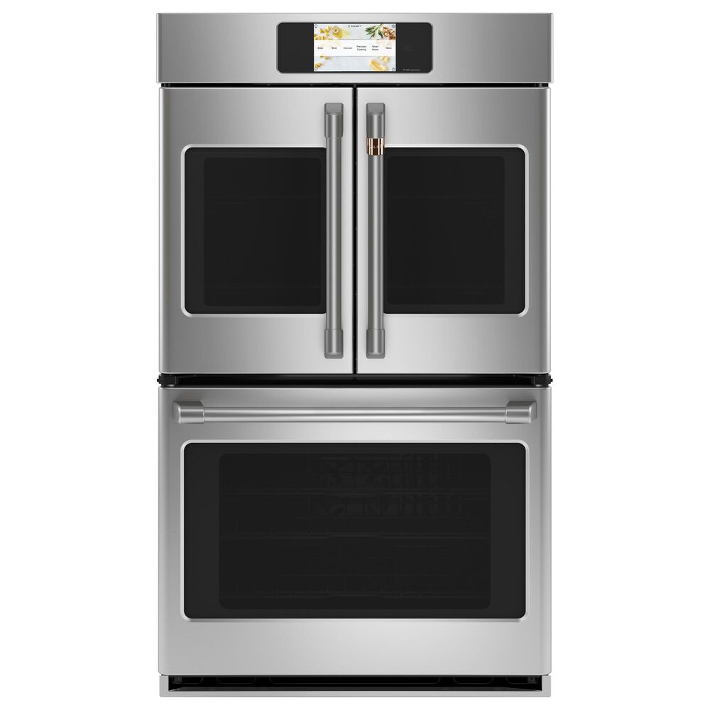 Cafe 30" French-Door Double Wall Oven in Stainless Steel, , large