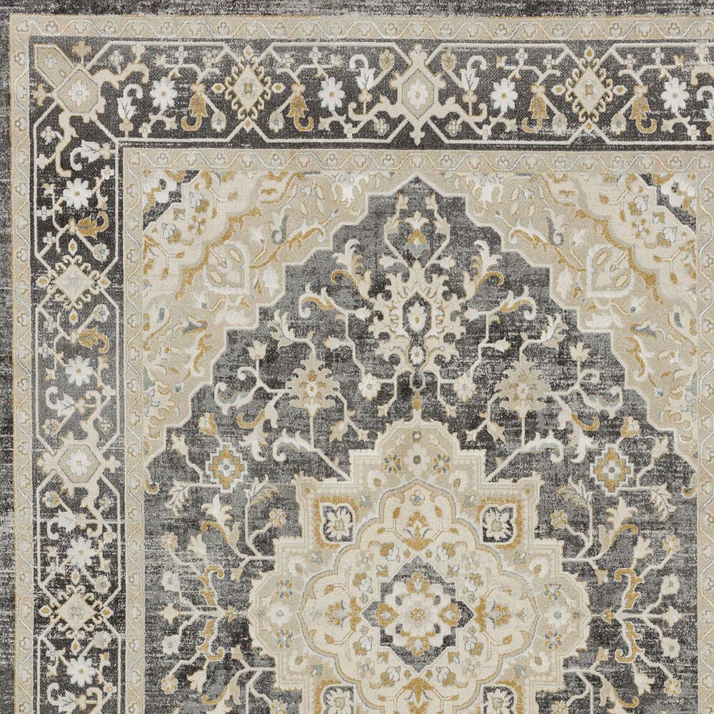 Karastan Windemere Traditional 2&#39;6&quot; x 10&#39; Gray Runner, , large