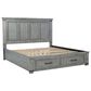 Signature Design by Ashley Russelyn 3 Piece King Bedroom Set in Gray, , large
