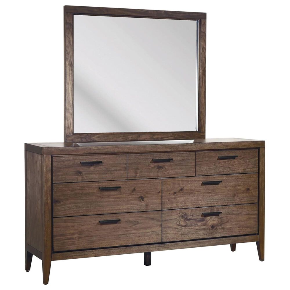 Urban Home Dresser and Mirror in Brown, , large