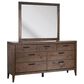 Urban Home Dresser and Mirror in Brown, , large