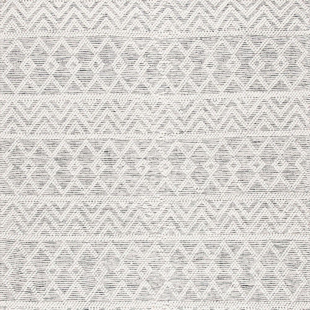Safavieh Natura NAT353A 4&#39; Square Ivory and Black Area Rug, , large