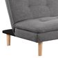 Coaster Scout Stationary Convertible Sofa Bed in Grey, , large