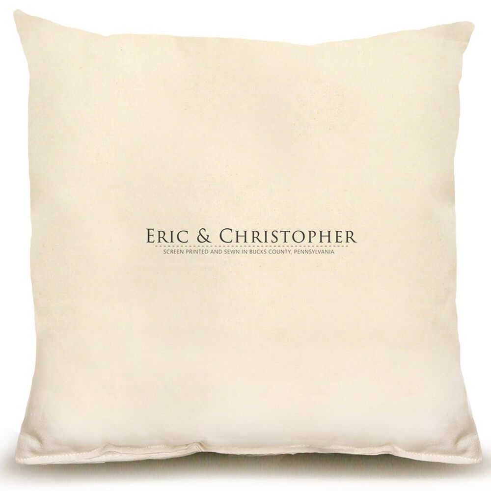 Eric &amp; Christopher American Woodland Owls 20&quot; x 20&quot; Throw Pillow in Natural, , large