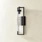Troy Lighting Chester 6" 1-Light Exterior Wall Sconce in Texture Black, , large
