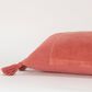 Rizzy Home 14" x 26" Polyester Filled Lumbar Pillow in Red, , large