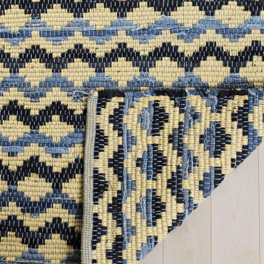 Safavieh Montauk 4&#39; x 6&#39; Gold, Blue and Black Area Rug, , large
