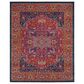 Safavieh Evoke EVK275S 10" x 14" Fuchsia and Orange Area Rug, , large