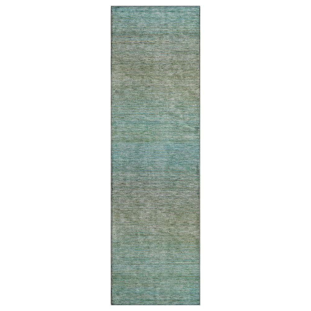 Dalyn Rug Company Trevi TV11 2"3" x 7"6" Teal Runner, , large