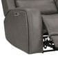 Simeon Collection Belmont Power Loveseat in Autumn Fog, , large