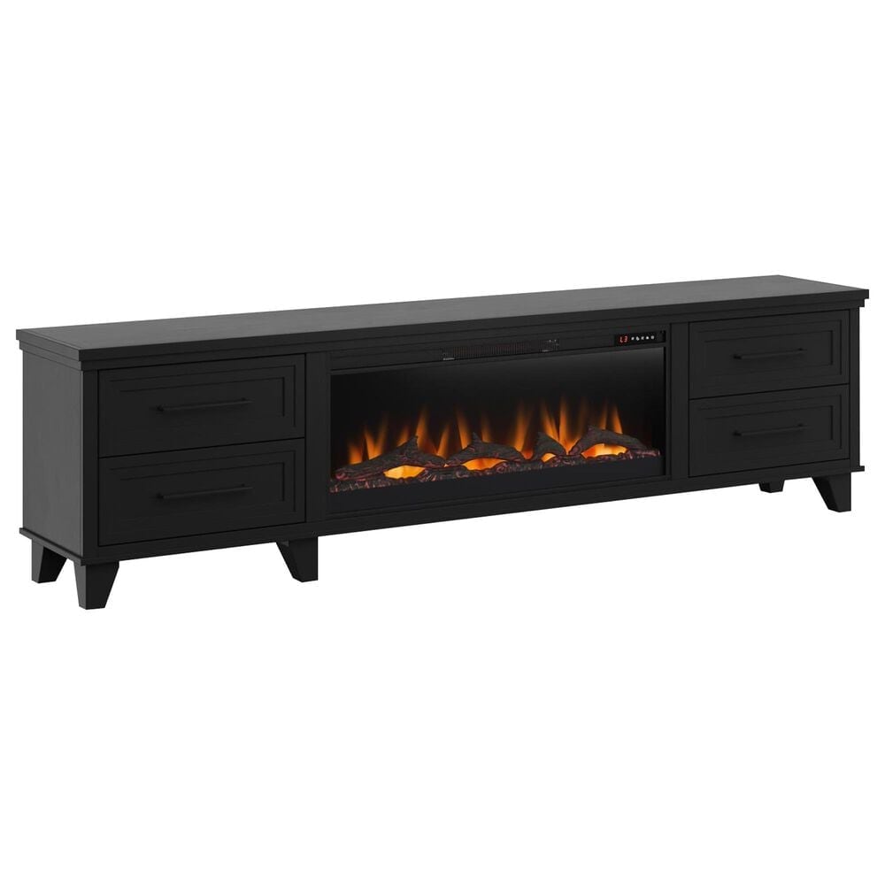 Legends Home Sonoma 95" Fireplace Console in Seal Skin, , large
