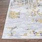 Couristan Calinda Samovar 2" x 3" Gold, Silver and Ivory Area Rug, , large