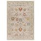 Surya Reina Light Gray, Cream, Denim, Rust, Mustard, Olive and Tan 10" x 13"11" Area Rug, , large