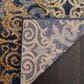 Safavieh Evoke EVK230S 2"2" x 7" Blue and Orange Runner, , large