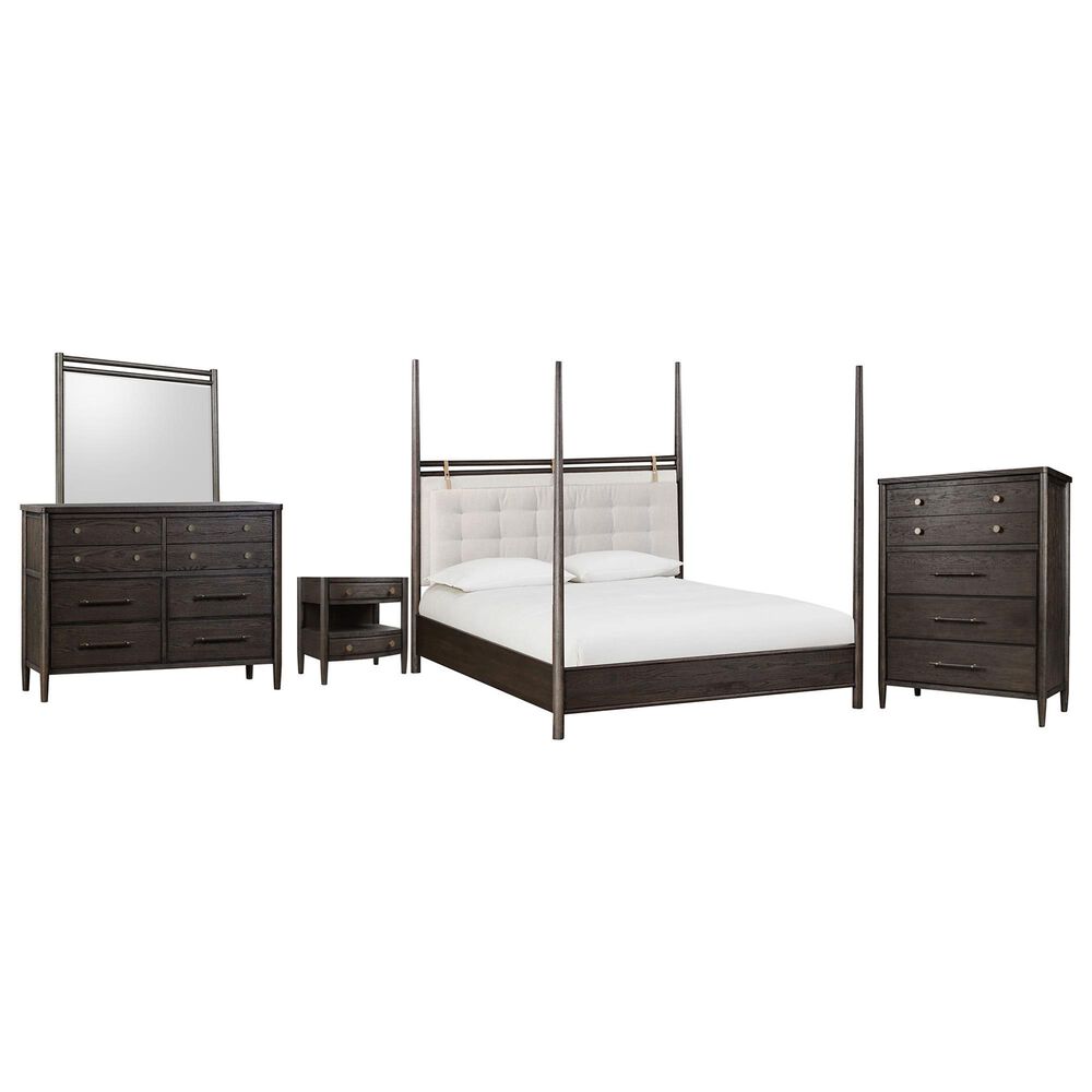 Urban Home Rockport Yin 5-Piece Full Bedroom Set in Yin, , large