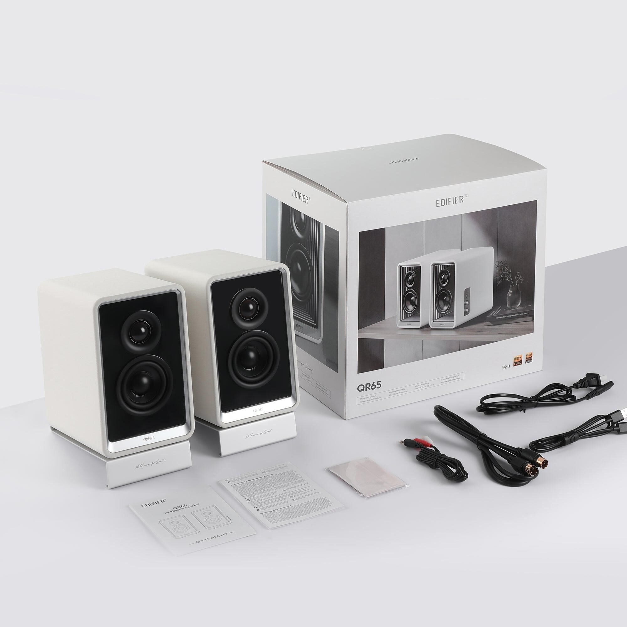 Edifier QR65 2.0 Hi-Res Audio Wireless Active Monitor Speakers