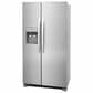 Frigidaire 36" Counter-Depth Side-by-Side Refrigerator in Stainless Steel, , large