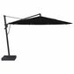 Garden Party Starlux AKZ Plus 13" Octagon Cantilever Umbrella with Base in Black, , large