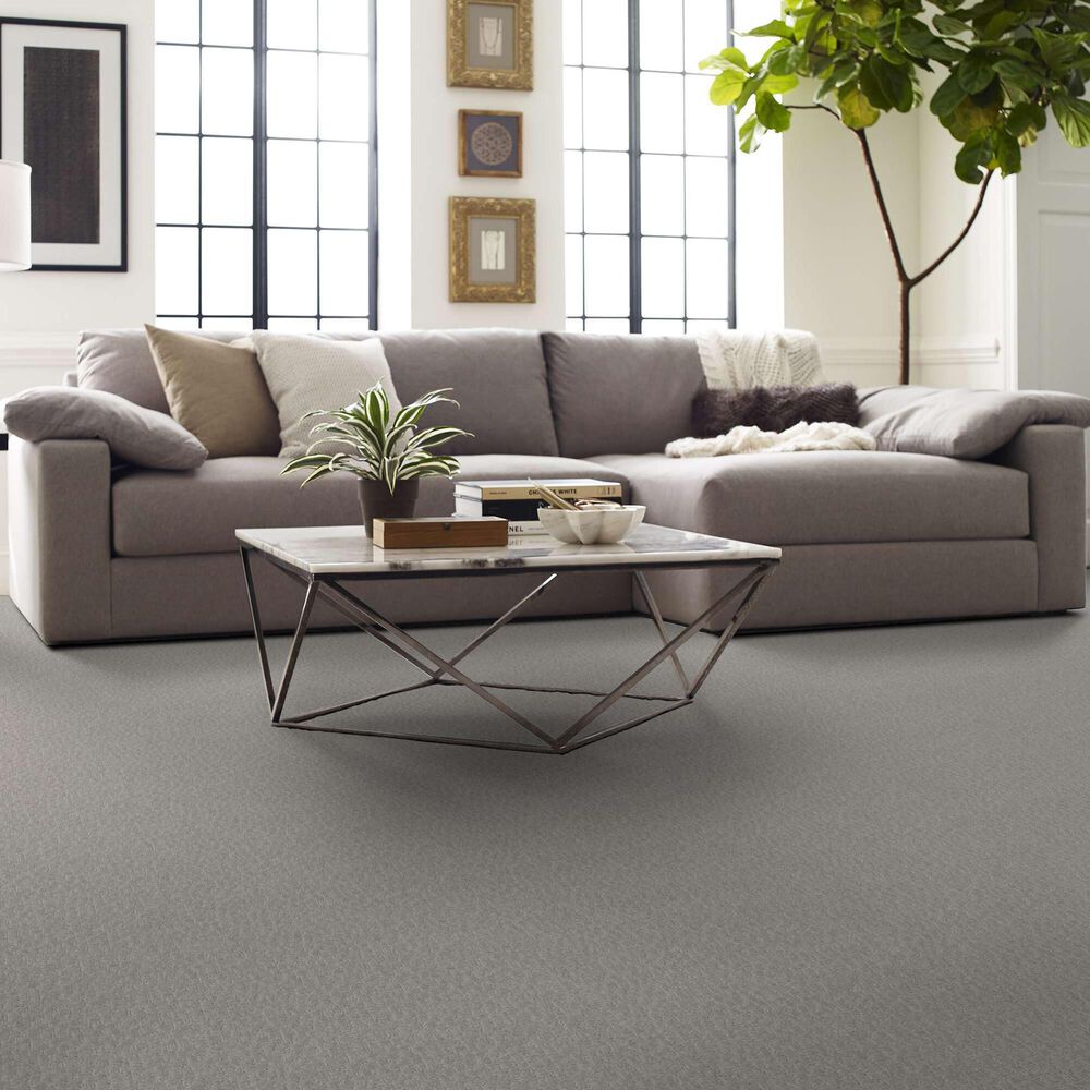 Shaw Lattice Carpet in Silver, , large