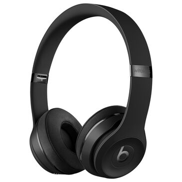 Beats by Dre Solo3 Wireless Headphones in Matte Black with 2-Year AppleCare+, , large