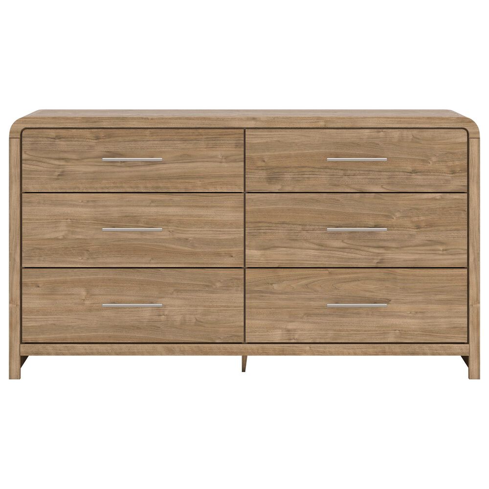 Ashley Gramburg 3 Piece Queen Panel Bedroom Set in Warm Brown, , large