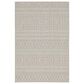 Oriental Weavers Portofino 670H4 9"10" x 12"10" Gray Area Performance Rug, , large