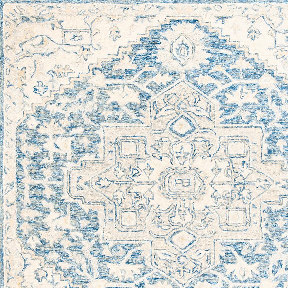 Safavieh Micro-Loop MLP503M 9&#39; x 12&#39; Blue and Ivory Area Rug, , large