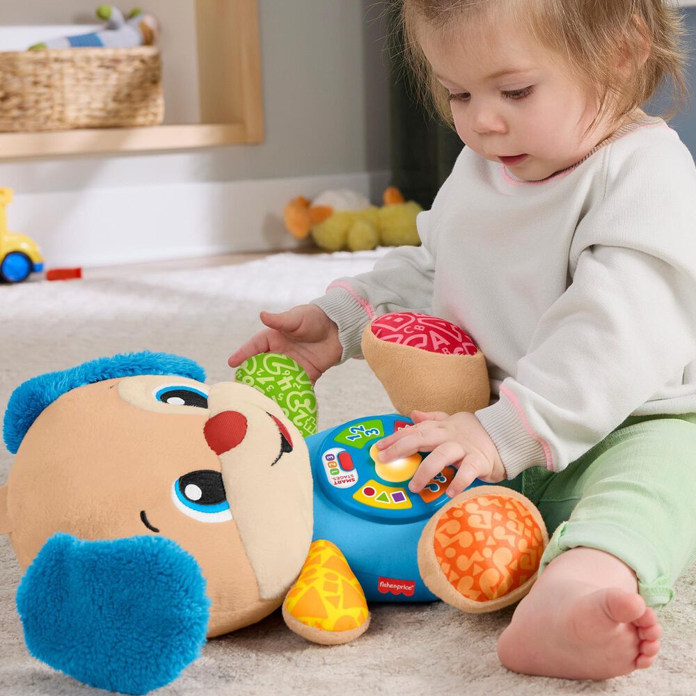 Fisher Price Laugh and Learn Smart Stages Puppy Plush Musical Learning Toy, , large