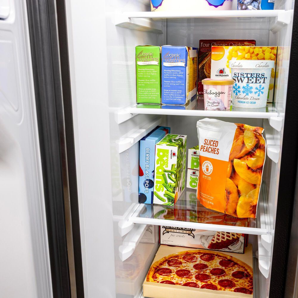GE Appliances 27.9 Cu. Ft. Side-By-Side Refrigerator with Extra Tall Dispenser in Fingerprint Resistant Stainless Steel, , large