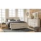 Ashley Bellaby King Storage Bed in Whitewash, , large
