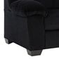 Ashley SimpleJoy Stationary Sofa in Onyx, , large