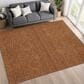 Dalyn Rug Company Soft Essentials Solid Paprika 10" x 14" Area Rug, , large