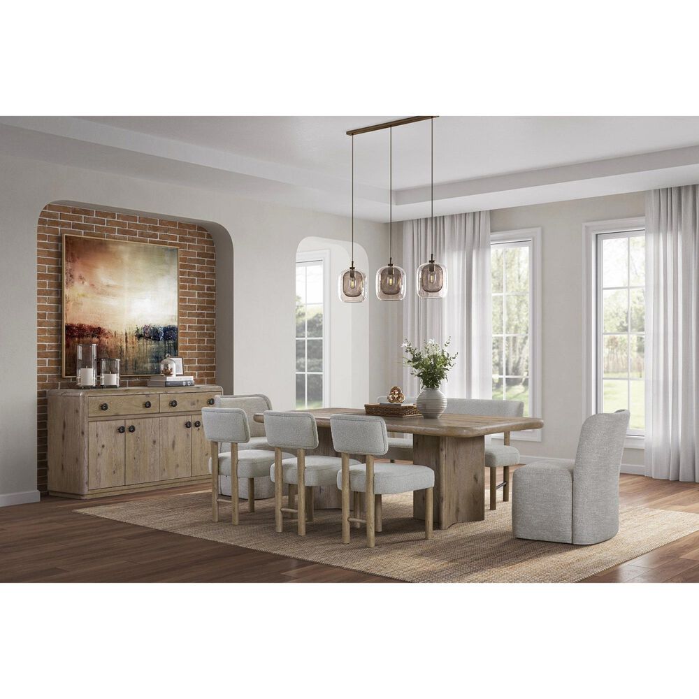 Sterling Timber Upholstered Side Chair in English Knotty Oak, , large