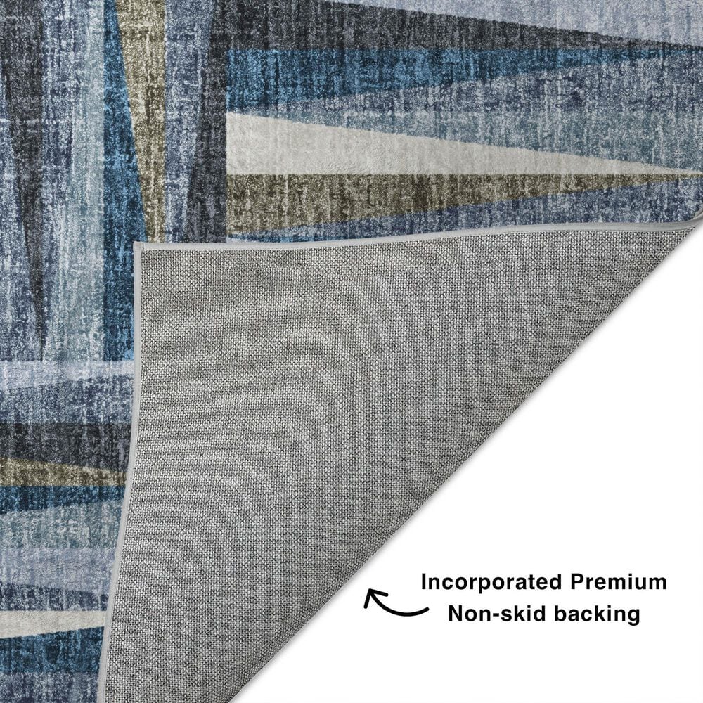 Dalyn Rug Company Lorenzo LN2 Denim 2&#39;6&quot; x 3&#39;10&quot; Area Rug, , large