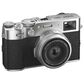 Fujifilm X100VI Point and Shoot Digital Camera in Silver, , large