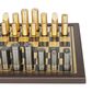 Novogratz 4" x 14" Chess Game Set in Black, Gold, Brown and Gunmetal, , large