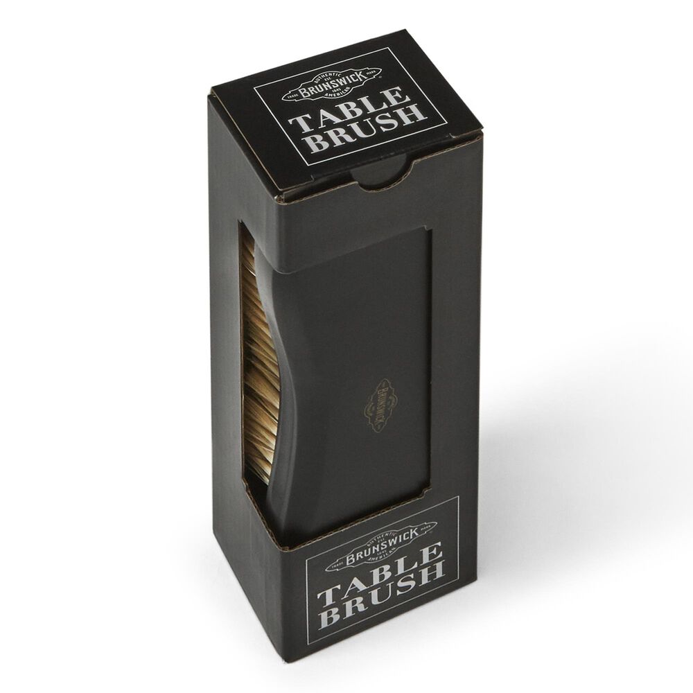 Brunswick Billiards Billiards Table Brush with Gold Logo, , large