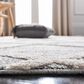 Safavieh Martha Stewart Lucia Shag  2"6" x 3"9" White and Light Grey Area Rug, , large