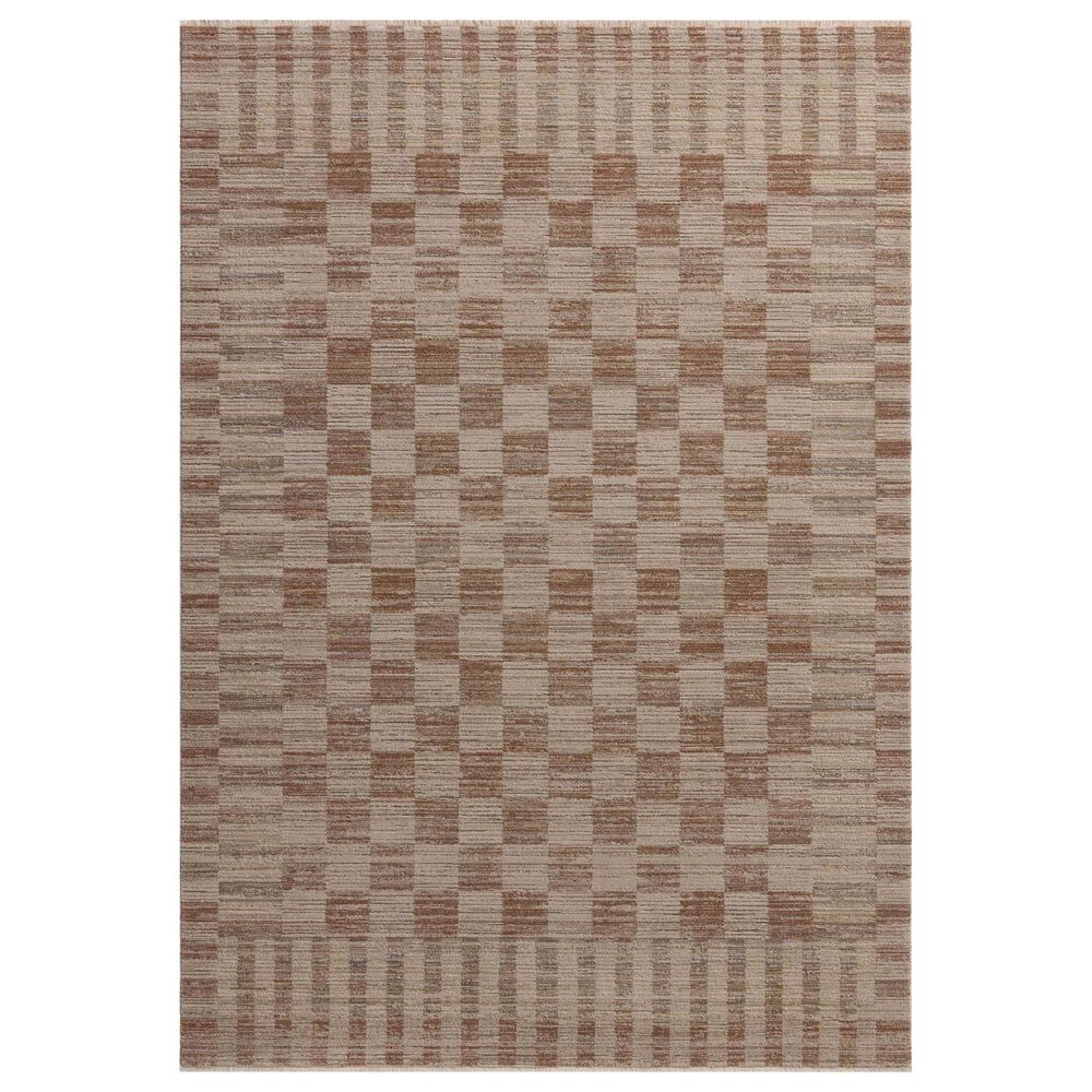 Amber Lewis x Loloi Cali 2"7" x 10" Brick and Natural Runner, , large