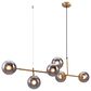 Zuo Modern Gisela Ceiling Lamp in Brass, , large