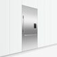 Fisher & Paykel 36" Integrated Bottom Mount Single Door Panel with 80" High in Stainless Steel, , large