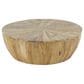 Maple and Jade Round Coffee Table in Brown, , large