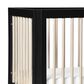 Babyletto Lolly 3-in-1 Convertible Crib with Kit in Black and Washed Natural, , large