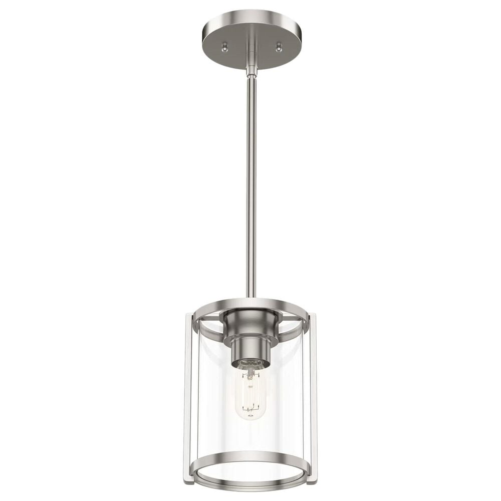 Hunter Astwood 1-Light Mini Pendant in Brushed Nickel, , large