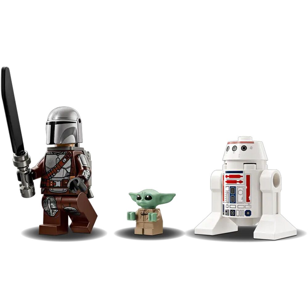 LEGO Star Wars Mando and Grogu&#39;s N-1 Starfighter, , large