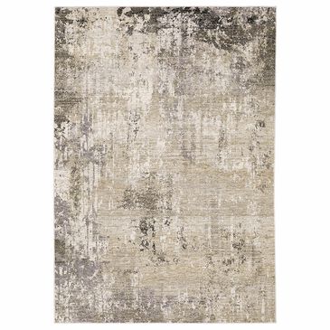 Oriental Weavers Nebulous Abstracted 7"10" x 10"10" Beige Area Rug, , large